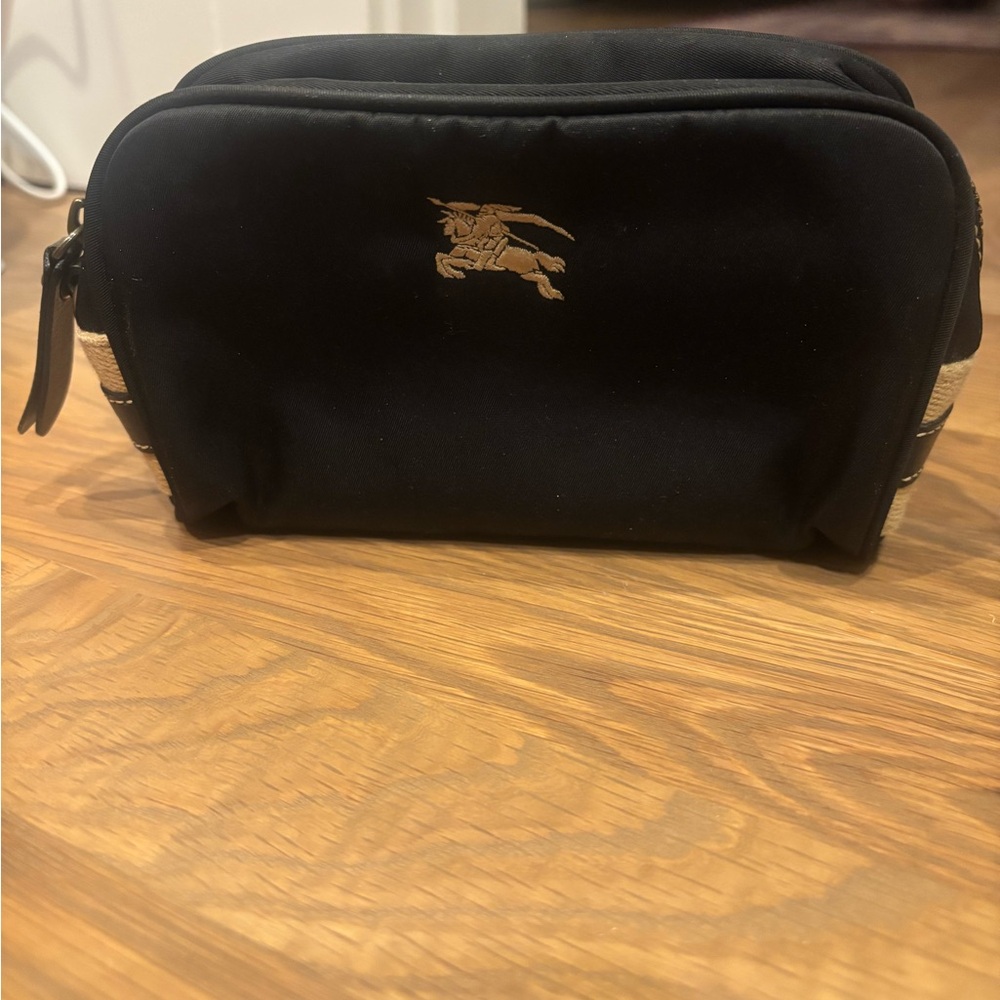 Burberry Black Mini Bag with Gold Accent